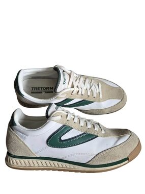 Tretorn Rawlins Kristine 8M Retro Sneakers White Green